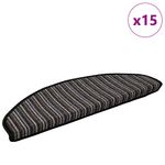 Casa si Gradina - Textile si covoare - Covoare - Covoare casa - Mochete autocolante pentru scara 15 pcs Antracit 65 x 21 x 4 cm - Infinity.ro