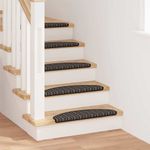 Casa si Gradina - Textile si covoare - Covoare - Covoare casa - Mochete autocolante pentru scara 15 pcs Antracit 65 x 21 x 4 cm - Infinity.ro