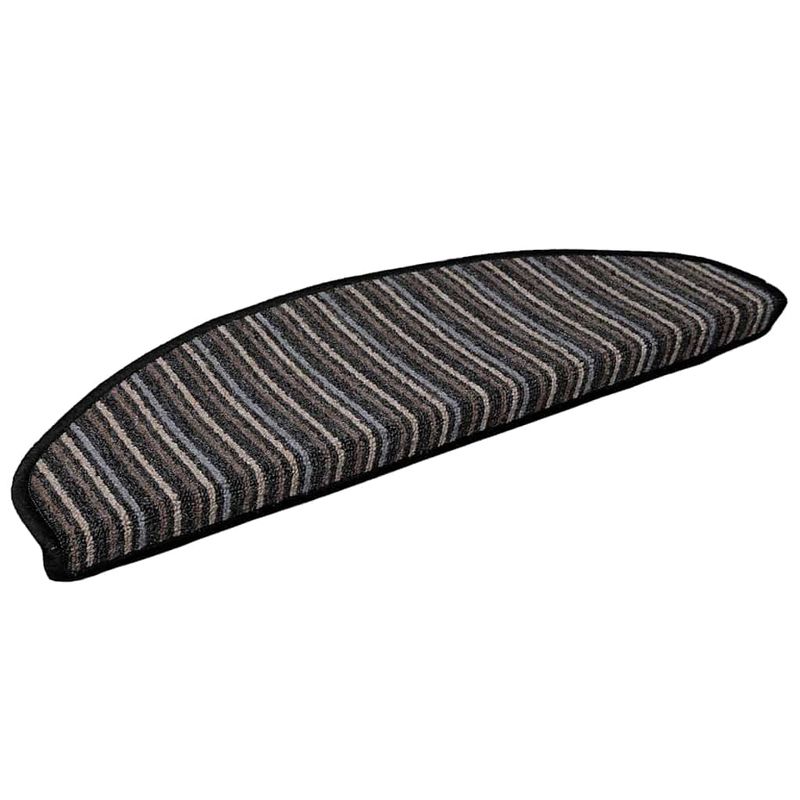 Casa si Gradina - Textile si covoare - Covoare - Covoare casa - Mochete autocolante pentru scara 15 pcs Antracit 65 x 21 x 4 cm - Infinity.ro