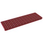Casa si Gradina - Textile si covoare - Covoare - Covoare casa - Mochete autocolante pentru scara 15 pcs Rosu 65 x 21 x 4 cm - Infinity.ro