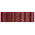 Casa si Gradina - Textile si covoare - Covoare - Covoare casa - Mochete autocolante pentru scara 15 pcs Rosu 65 x 21 x 4 cm - Infinity.ro