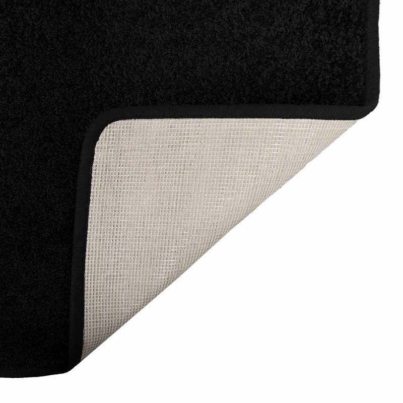 Casa si Gradina - Textile si covoare - Covoare - Covoare casa - Runner din covor Negru 80 x 200 cm 100% Polipropilena Tuft - Infinity.ro