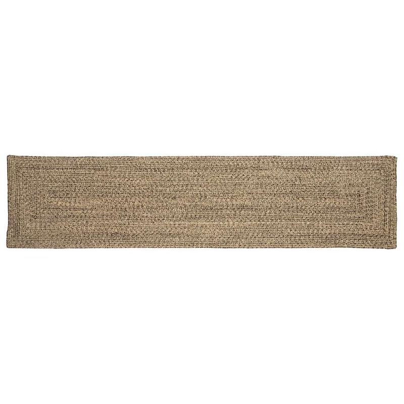 Casa si Gradina - Textile si covoare - Covoare - Covoare casa - Covor Natural si negru 60 x 250 cm Iuta - Infinity.ro