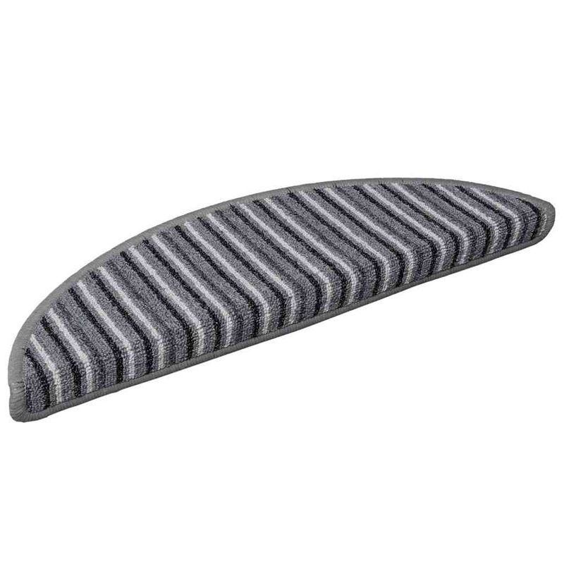 Casa si Gradina - Textile si covoare - Covoare - Covoare casa - Mochete autocolante pentru scara 15 pcs Gri 56 x 17 x 3 cm - Infinity.ro