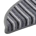 Casa si Gradina - Textile si covoare - Covoare - Covoare casa - Mochete autocolante pentru scara 15 pcs Gri 56 x 17 x 3 cm - Infinity.ro
