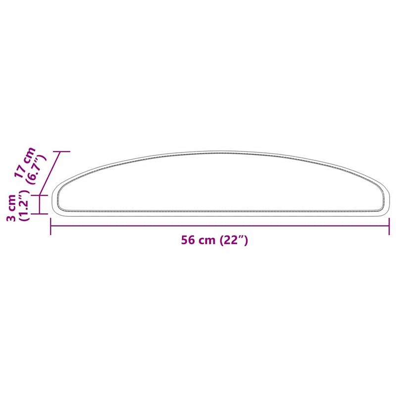 Casa si Gradina - Textile si covoare - Covoare - Covoare casa - Mochete autocolante pentru scara 15 pcs Gri 56 x 17 x 3 cm - Infinity.ro