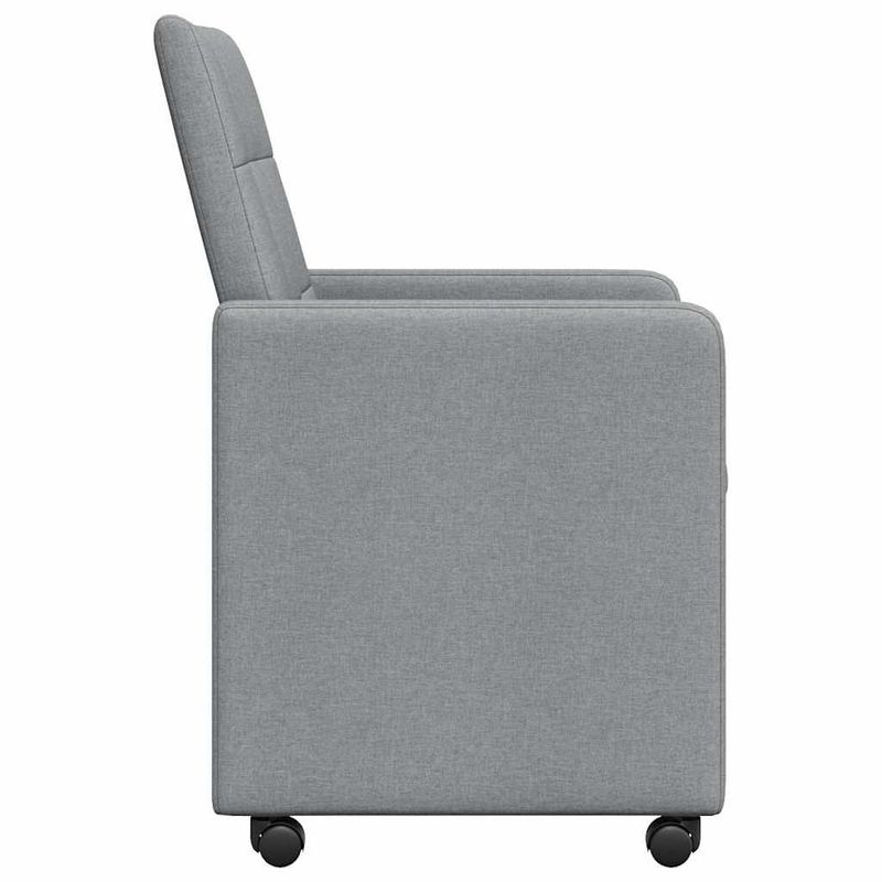 Casa si Gradina - Mobilier - Scaune si fotolii - Scaune - Scaune de dining 2 pcs Gri deschis 58 x 65 x 94 cm tesatura - Infinity.ro