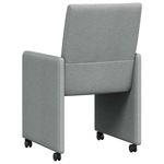 Casa si Gradina - Mobilier - Scaune si fotolii - Scaune - Scaune de dining 2 pcs Gri deschis 58 x 65 x 94 cm tesatura - Infinity.ro