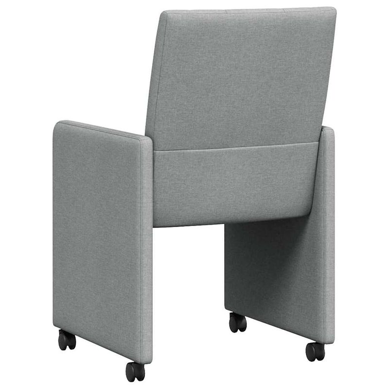 Casa si Gradina - Mobilier - Scaune si fotolii - Scaune - Scaune de dining 2 pcs Gri deschis 58 x 65 x 94 cm tesatura - Infinity.ro