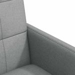 Casa si Gradina - Mobilier - Scaune si fotolii - Scaune - Scaune de dining 2 pcs Gri deschis 58 x 65 x 94 cm tesatura - Infinity.ro