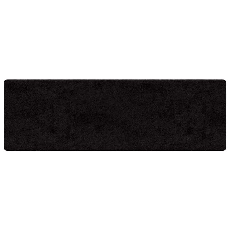 Casa si Gradina - Textile si covoare - Covoare - Covoare casa - Runner din covor Negru 50 x 200 cm 100% Polipropilena Tuft - Infinity.ro