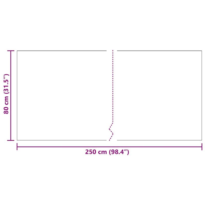 Casa si Gradina - Textile si covoare - Covoare - Covoare casa - Runner din covor Antracit 80 x 250 cm tesatura - Infinity.ro