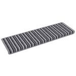 Casa si Gradina - Textile si covoare - Covoare - Covoare casa - Mochete autocolante pentru scara 15 pcs Gri 65 x 21 x 4 cm - Infinity.ro