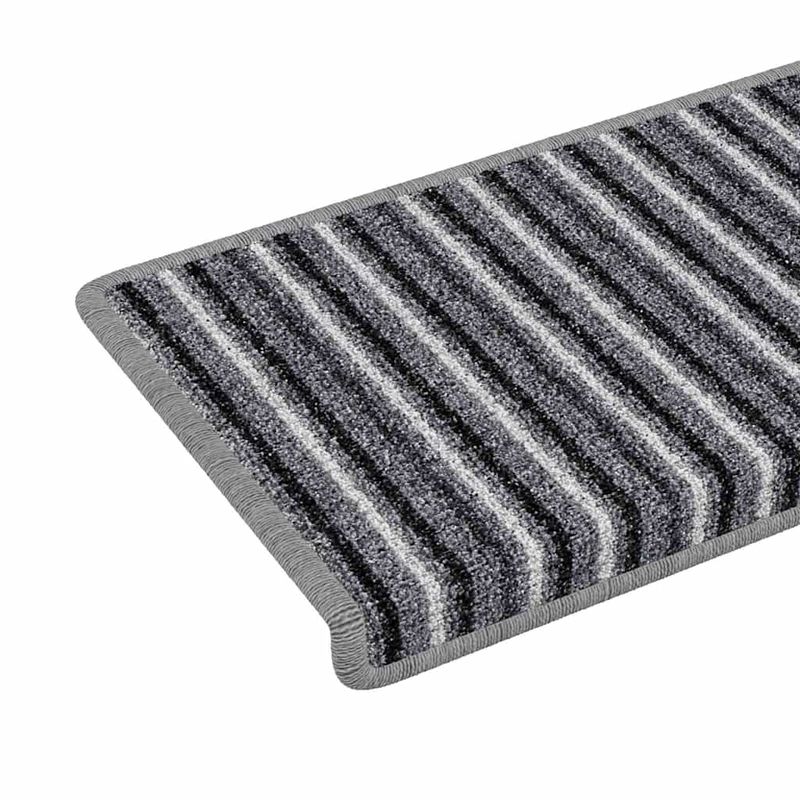 Casa si Gradina - Textile si covoare - Covoare - Covoare casa - Mochete autocolante pentru scara 15 pcs Gri 65 x 21 x 4 cm - Infinity.ro