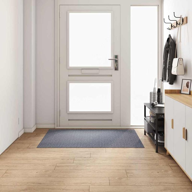 Casa si Gradina - Textile si covoare - Covoare - Covoare casa - Runner din covor Gri deschis 100 x 150 cm tesatura - Infinity.ro