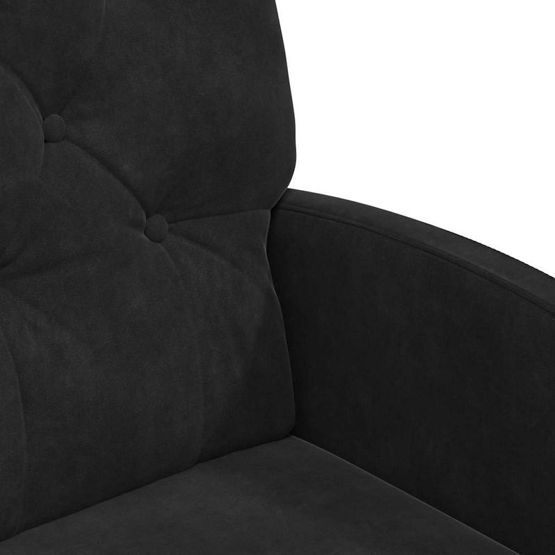 Casa si Gradina - Mobilier - Scaune si fotolii - Scaune - Scaune de dining cu roti 2 pcs Negru 58 x 67 x 97 cm Catifea - Infinity.ro