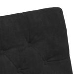 Casa si Gradina - Mobilier - Scaune si fotolii - Scaune - Scaune de dining cu roti 2 pcs Negru 58 x 67 x 97 cm Catifea - Infinity.ro