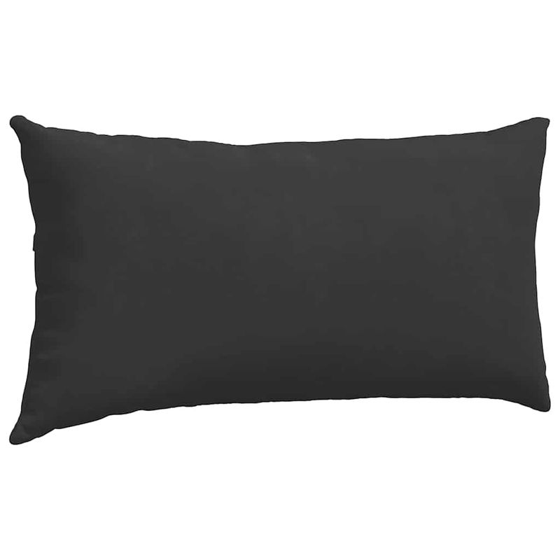 Casa si Gradina - Textile si covoare - Perne si pilote - Perne decorative - Perne pentru canapea 2 pcs Negru 80 x 40 cm tesatura - Infinity.ro