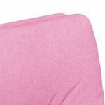 Casa si Gradina - Mobilier - Scaune si fotolii - Scaune - Scaune de dining cu roti 2 pcs Roz 57 x 67 x 95 cm tesatura - Infinity.ro