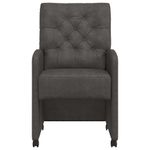 Casa si Gradina - Mobilier - Scaune si fotolii - Scaune - Scaune de dining 2 pcs Negru 58 x 67 x 97 cm Piele artificiala - Infinity.ro