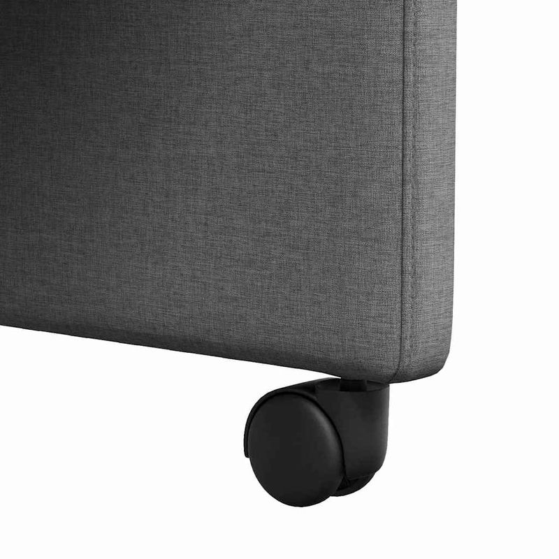 Casa si Gradina - Mobilier - Scaune si fotolii - Scaune - Scaune de dining 2 pcs Gri inchis 58 x 65 x 94 cm tesatura - Infinity.ro