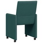Casa si Gradina - Mobilier - Scaune si fotolii - Scaune - Scaune de dining 2 pcs Verde inchis 58 x 65 x 94 cm tesatura - Infinity.ro
