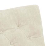 Casa si Gradina - Mobilier - Scaune si fotolii - Scaune - Scaune de dining cu roti 2 pcs Crem 58 x 67 x 97 cm Catifea - Infinity.ro