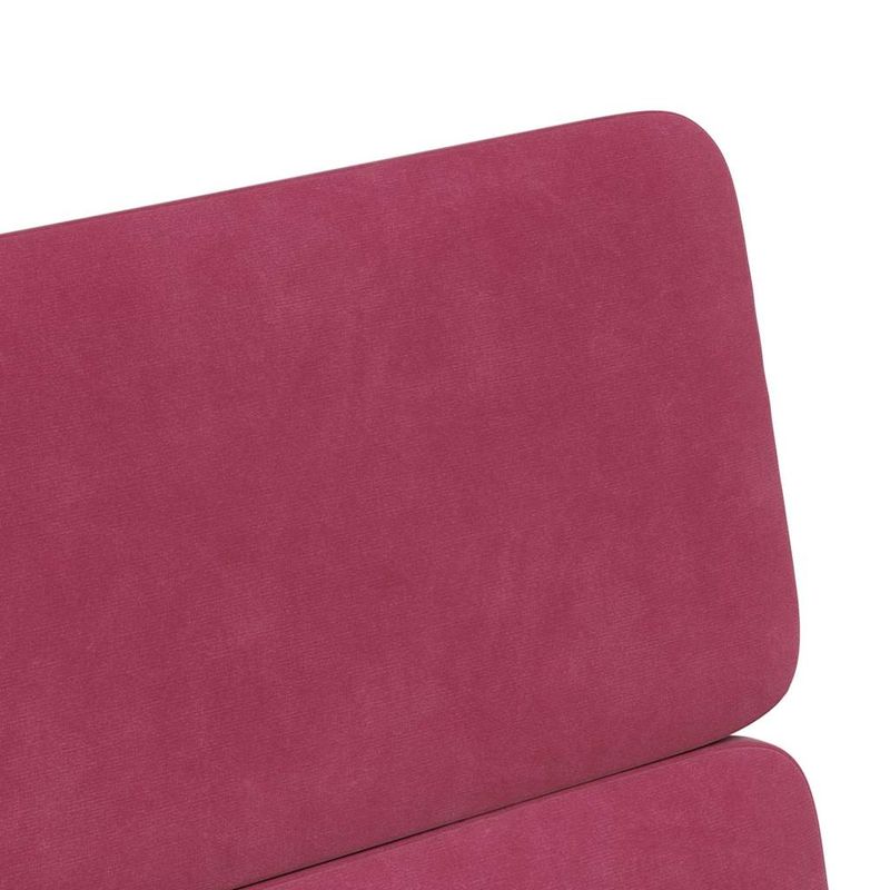Casa si Gradina - Mobilier - Scaune si fotolii - Scaune - Scaune de dining cu roti 2 pcs bordo 58 x 65 x 98 cm Catifea - Infinity.ro