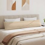 Casa si Gradina - Textile si covoare - Perne si pilote - Perne decorative - Perne pentru canapea 2 pcs Crem 200 x 40 cm tesatura - Infinity.ro