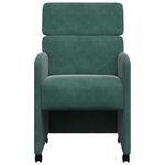 Casa si Gradina - Mobilier - Scaune si fotolii - Scaune - Scaune de dining 2 pcs Verde inchis 58 x 65 x 98 cm Catifea - Infinity.ro