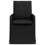 Casa si Gradina - Mobilier - Scaune si fotolii - Scaune - Scaune de dining 2 pcs Negru 57 x 67 x 98 cm tesatura - Infinity.ro