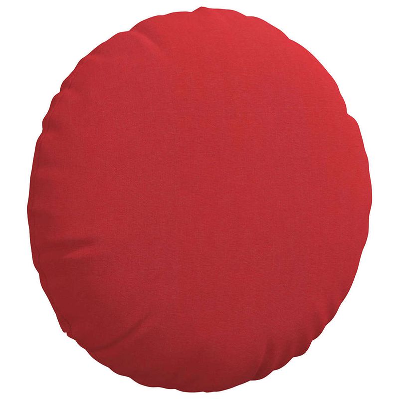 Casa si Gradina - Textile si covoare - Perne si pilote - Perne decorative - Perne de Sezut 2 pcs Rosu Ø40 x 13 cm tesatura - Infinity.ro