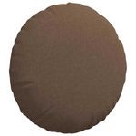 Casa si Gradina - Textile si covoare - Perne si pilote - Perne decorative - Perne de Sezut 2 pcs Maro Ø50 x 19 cm tesatura - Infinity.ro