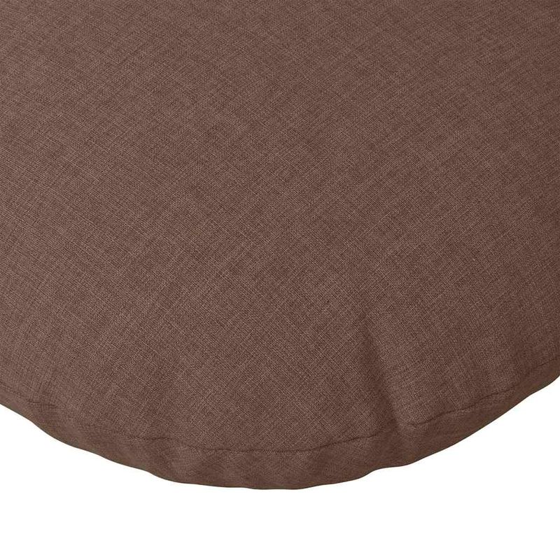 Casa si Gradina - Textile si covoare - Perne si pilote - Perne decorative - Perne de Sezut 2 pcs Maro Ø50 x 19 cm tesatura - Infinity.ro