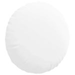 Casa si Gradina - Textile si covoare - Perne si pilote - Perne decorative - Perne de Sezut 2 pcs Alb Ø50 x 19 cm tesatura - Infinity.ro