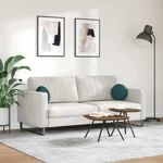 Casa si Gradina - Textile si covoare - Perne si pilote - Perne decorative - Perne de Sezut 2 pcs Verde inchis Ø30 x 13 cm tesatura - Infinity.ro