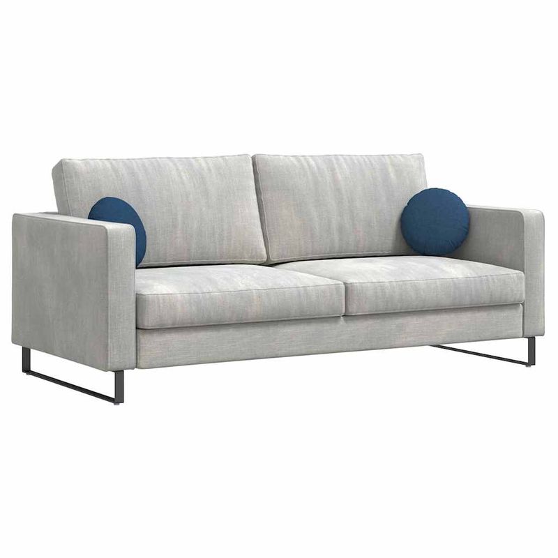 Casa si Gradina - Textile si covoare - Perne si pilote - Perne decorative - Perne de Sezut 2 pcs albastru Ø30 x 13 cm tesatura - Infinity.ro