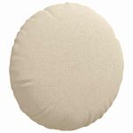 Casa si Gradina - Textile si covoare - Perne si pilote - Perne decorative - Perne de Sezut 2 pcs Crem Ø40 x 13 cm tesatura - Infinity.ro