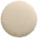Casa si Gradina - Textile si covoare - Perne si pilote - Perne decorative - Perne de Sezut 2 pcs Crem Ø40 x 13 cm tesatura - Infinity.ro