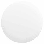 Casa si Gradina - Textile si covoare - Perne si pilote - Perne decorative - Perne de Sezut 2 pcs Alb Ø80 x 29 cm tesatura - Infinity.ro