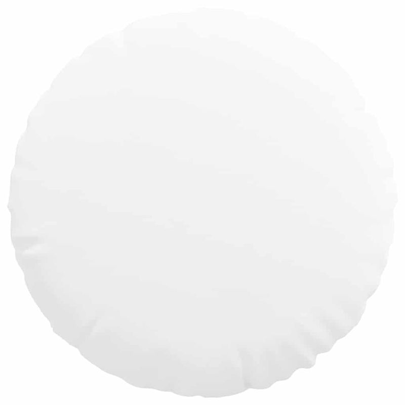 Casa si Gradina - Textile si covoare - Perne si pilote - Perne decorative - Perne de Sezut 2 pcs Alb Ø80 x 29 cm tesatura - Infinity.ro