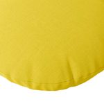 Casa si Gradina - Textile si covoare - Perne si pilote - Perne decorative - Perne de Sezut 2 pcs Galben Deschis Ø80 x 29 cm tesatura - Infinity.ro