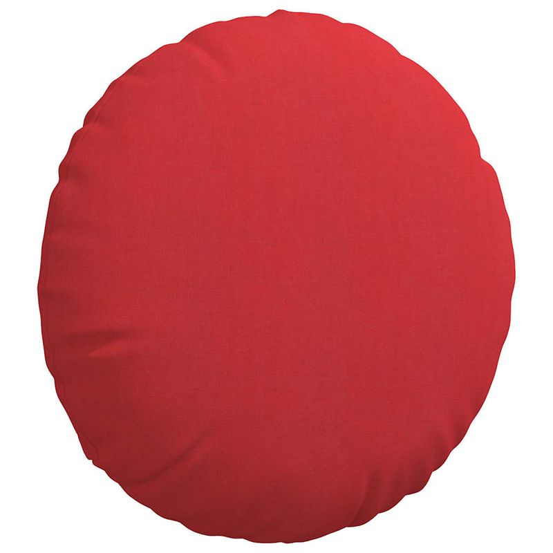Casa si Gradina - Textile si covoare - Perne si pilote - Perne decorative - Perne de Sezut 2 pcs Rosu Ø80 x 29 cm tesatura - Infinity.ro
