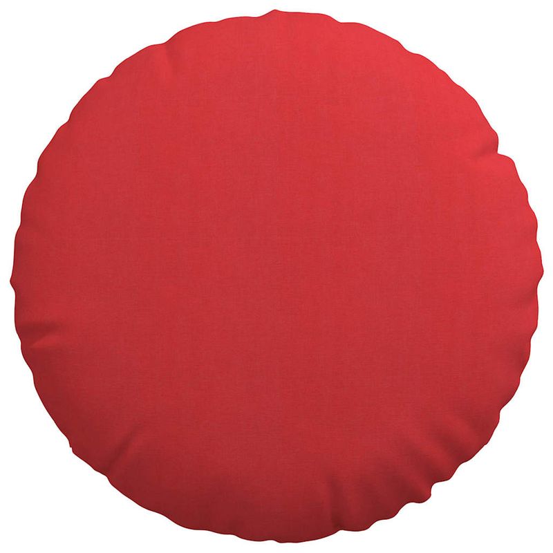 Casa si Gradina - Textile si covoare - Perne si pilote - Perne decorative - Perne de Sezut 2 pcs Rosu Ø80 x 29 cm tesatura - Infinity.ro
