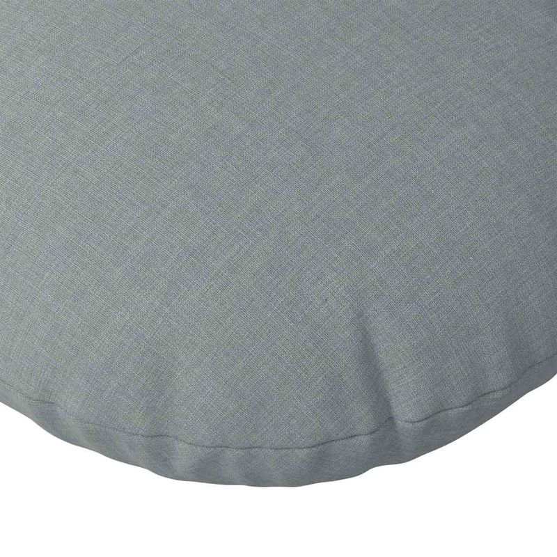 Casa si Gradina - Textile si covoare - Perne si pilote - Perne decorative - Perne de Sezut 2 pcs Gri deschis Ø50 x 19 cm tesatura - Infinity.ro