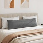 Casa si Gradina - Textile si covoare - Perne si pilote - Perne decorative - Perne pentru canapea 2 pcs Gri inchis 145 x 40 cm tesatura - Infinity.ro