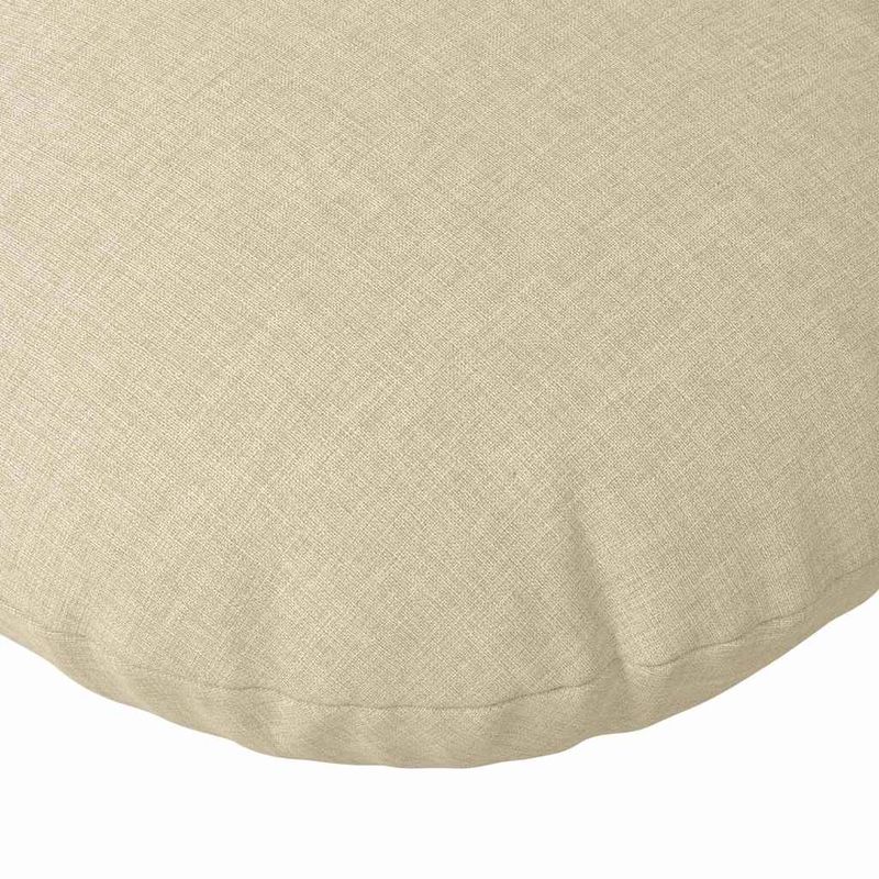 Casa si Gradina - Textile si covoare - Perne si pilote - Perne decorative - Perne de Sezut 2 pcs Crem Ø80 x 29 cm tesatura - Infinity.ro