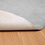 Casa si Gradina - Textile si covoare - Covoare - Covoare casa - Covor din Blana Faux de Iepure Gri Ø 160 cm Poliester - Infinity.ro
