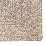 Casa si Gradina - Textile si covoare - Covoare - Covoare casa - Covor Natural si alb 60 x 110 cm Iuta - Infinity.ro