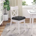 Casa si Gradina - Textile si covoare - Perne si pilote - Perne decorative - Perne de Sezut 4 pcs Gri inchis 45 x 45 cm - Infinity.ro